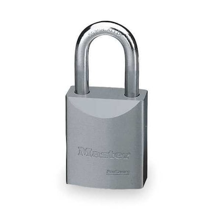 Padlock, Keyed Alike, Standard Shackle, Rectangular Steel Body, Boron Shackle, 29/32 In W