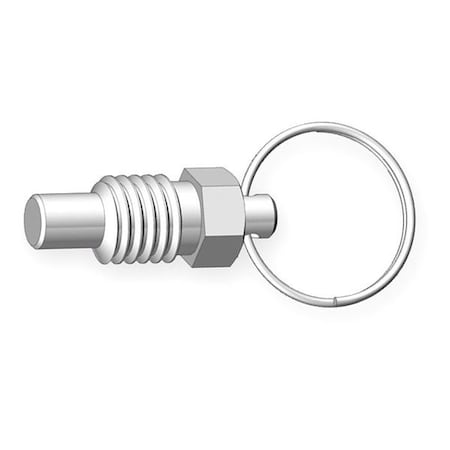 Plunger Pin Ring,1 In,5/8-11,0.44