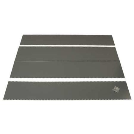 Panel Kit,24 Ga.,Gray,36 In. W,12 In. D