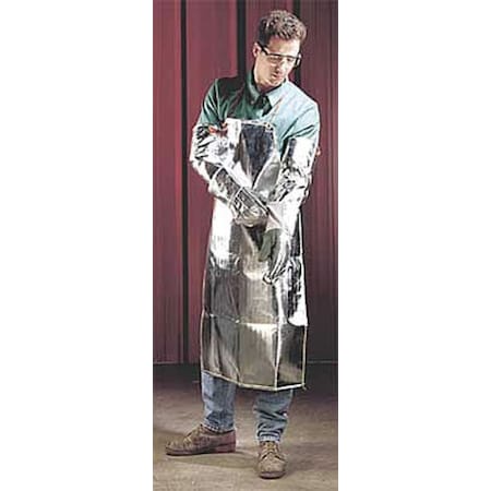 Aluminized Bib Apron, Aluminized Rayon