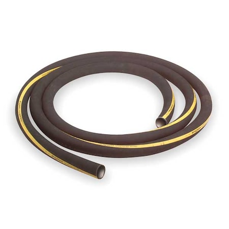 2 ID X 100 Ft Rubber Water Suction Hose BK