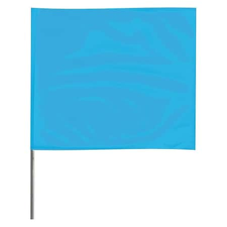 Marking Flag,Fluor Blue,Vinyl,PK100