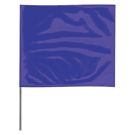 Marking Flag,Blue,Blank,Vinyl,PK100