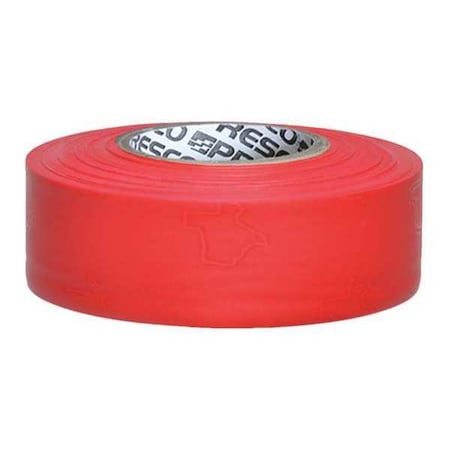 Texas Flagging Tape,Red Glo,150 Ft