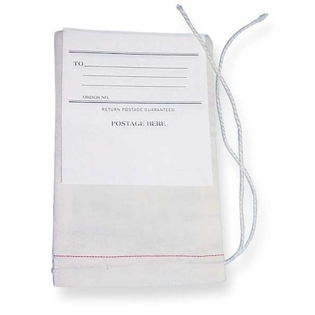 Drawstring Mailing Bag W/Tag,12x8,PK100