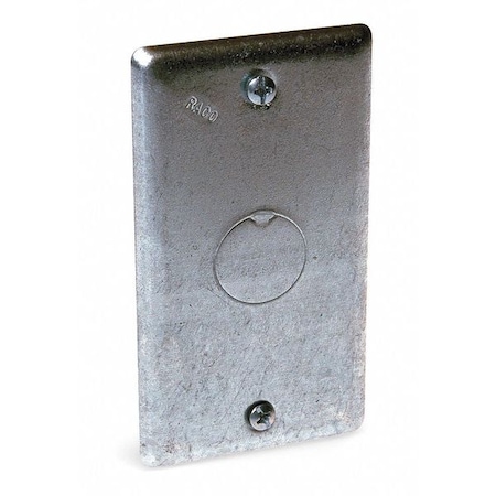 Electrical Box Cover,Square,KO Centered