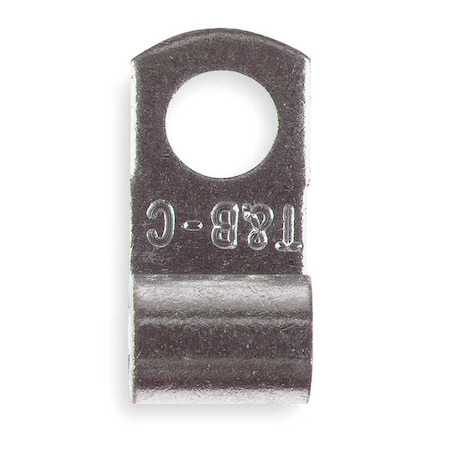 12-10 AWG Non-Insulated Ring Terminal #8 Stud PK50