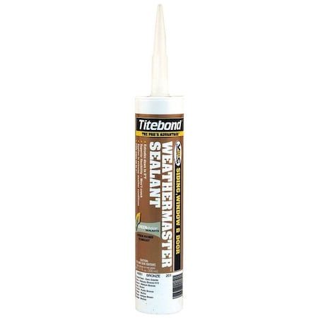 Sealant, 10.1 Oz, Cartridge, Bronze, Polymer Base