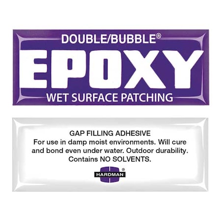 Epoxy Adhesive, Gray, 1:01 Mix Ratio, 5 Hr Functional Cure, Packet