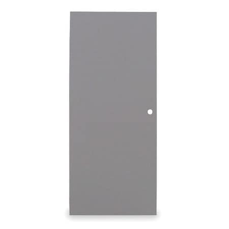Steel Door, Non Handed, 80 In H, 36 In W, 1 3/4 In Thick, 18 Gauge Steel, Type: 2