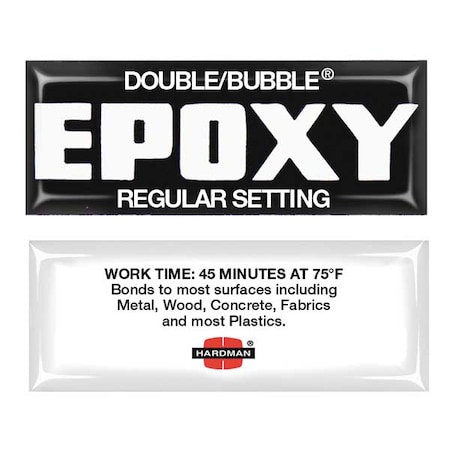 Epoxy Adhesive, Amber, 1:01 Mix Ratio, 4 Hr Functional Cure, Packet