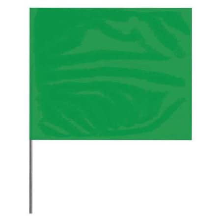 Marking Flag,Green,Blank,PVC,PK100