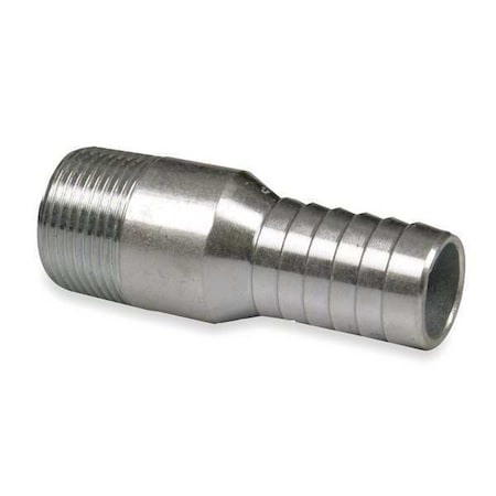 Straight Double Bolt Or Band, 1 1/4 In Hose I.D, 1-1/4 In Thread