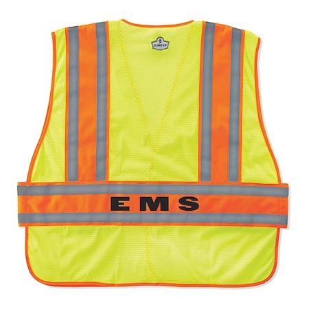M/L Polyester Safety Vest, Lime