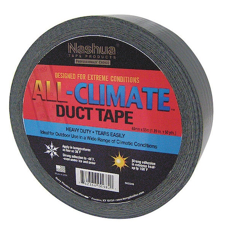 Duct Tape,48mm X 55m,9 Mil,Black