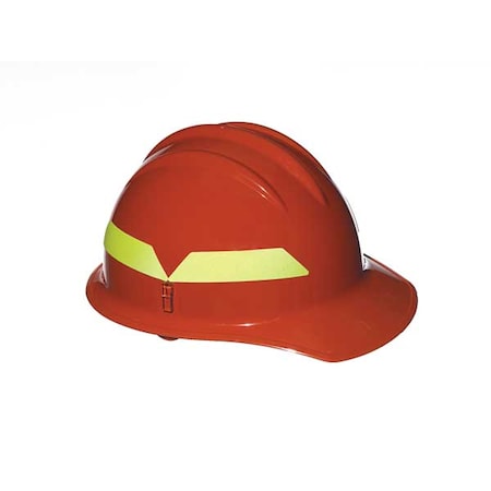 Fire Helmet,Orange,Front Brim