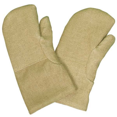 Heat Resistant Gloves,Tan,ZetexPlus,PR