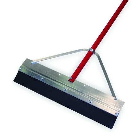 TOUGH GUY Black 24 Aluminum Floor Squeegee