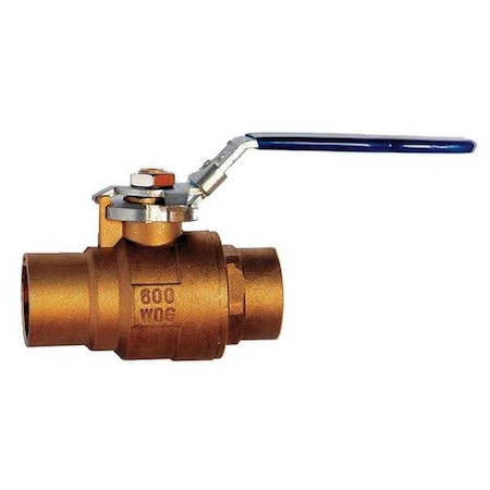 2 Sweat Brass Ball Valve Inline