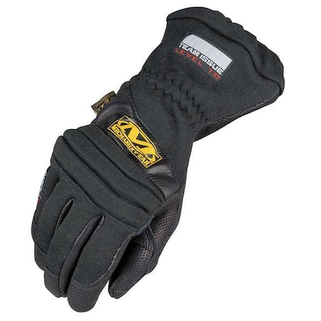 CarbonX Level 10 Fire Retardant Gloves,S,Black,PR