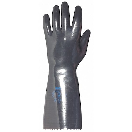 14 Chemical Resistant Gloves, Neoprene, 9, 1 PR