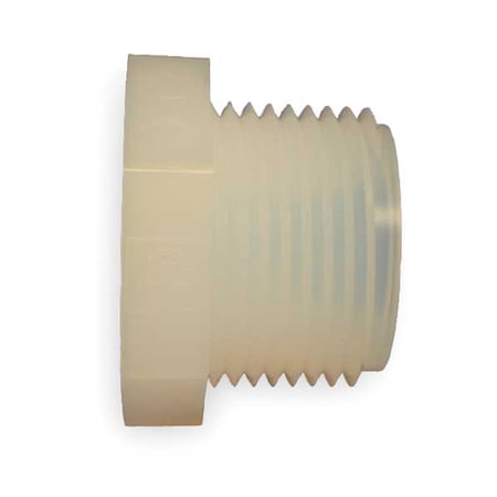 Plug,1/2 In,NPT,PFA