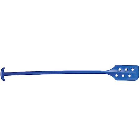 Mixing Paddle,w/Holes,Blue,6 X 13 In