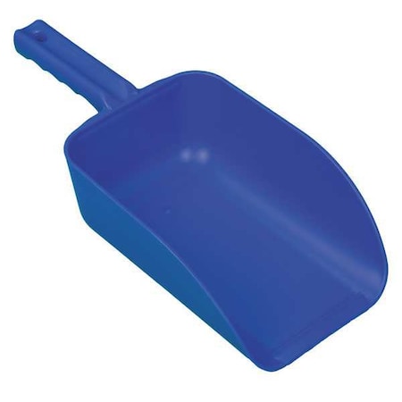 Large Hand Scoop,Blue,15 X 6-1/2 In