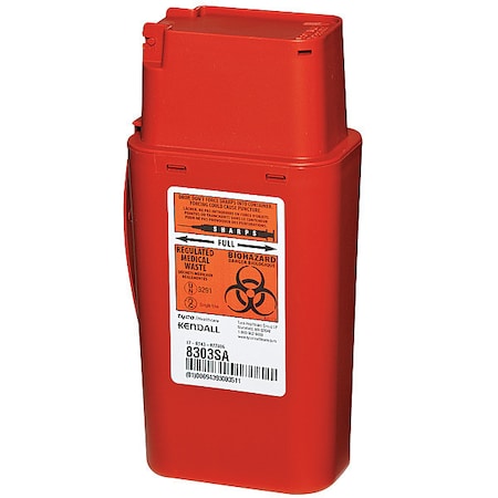 Sharps Container,1/4 Gal.,PK2