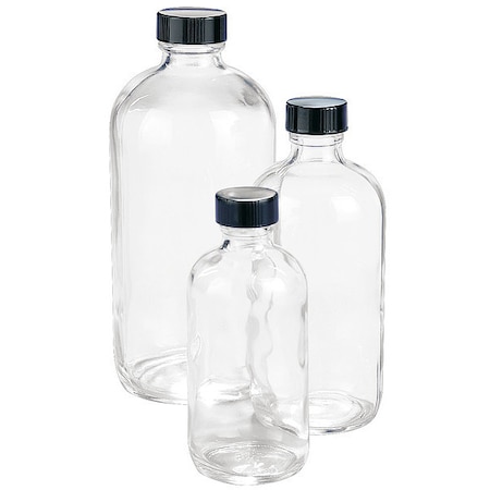 Boston Glass Bottle, Rubber, PK288