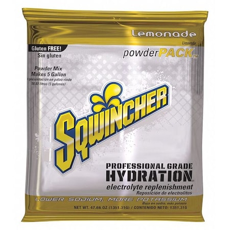 Sports Drink Mix Powder 47.66 Oz., Lemonade