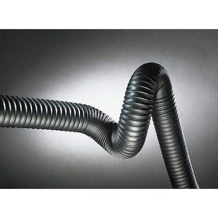 Ducting Hose,6 In. ID,25 Ft. L,Rubber
