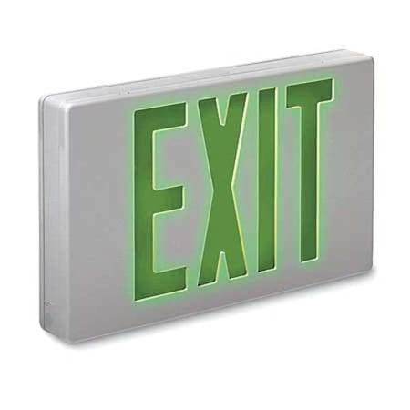 Exit Sign,1.7W,Green,2