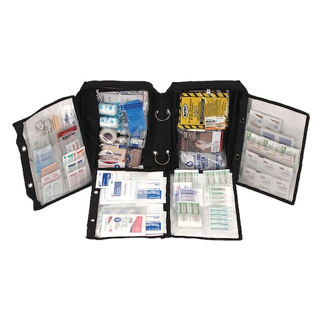 First Aid Survival Kit, Piece,Black