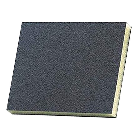 Sanding Sponge,Fine,4-3/4x3-3/4x1/2 In