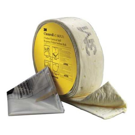 Spill Kit, Chem/Hazmat, Yellow