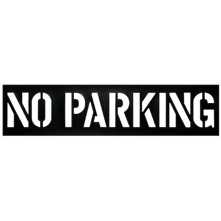 Parking Lot Legend,No Parking,Plastic
