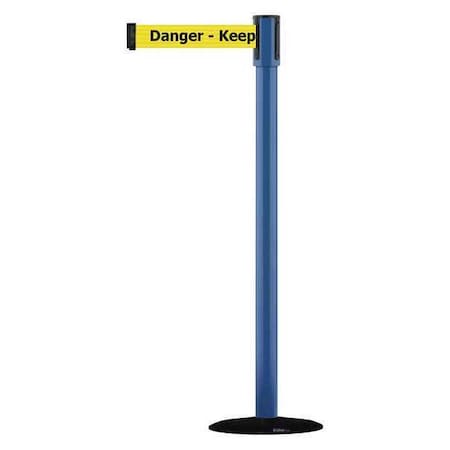 Barrier Post With Belt,Blue