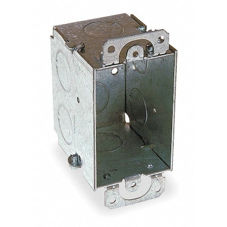 Electrical Box, Switch, 3x2x2-1/2 In., Nominal Length: 3 In