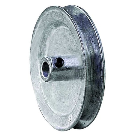 1/2 In Fixed Bore 1 Groove Standard V-Belt Pulley 1.5 In OD