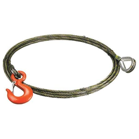 Winch Cble Extension,3/8 In. X 35 Ft.