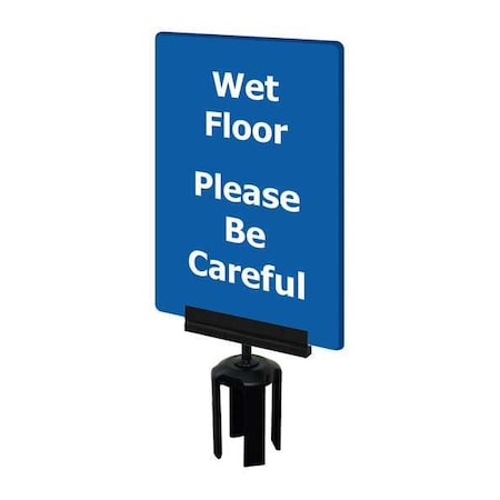 Acrylic Sign,Blue,Wet Floor