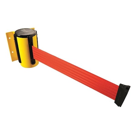 Belt Barrier, Yellow,Belt Color Red