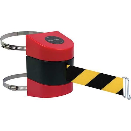 Belt Barrier, Red,Belt Yellow/Black