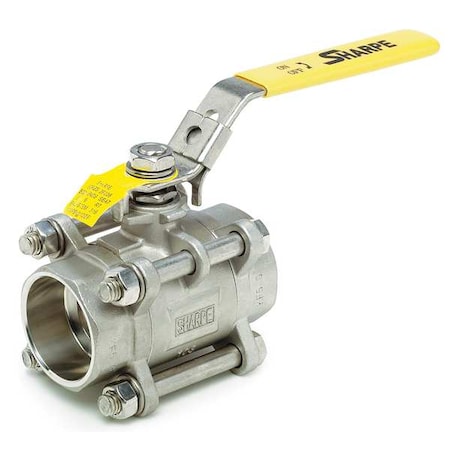 1-1/4 Socket Stainless Steel Ball Valve Inline