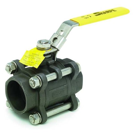 1/2 Socket Carbon Steel Ball Valve Inline