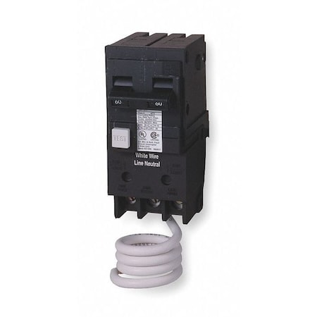 Miniature Circuit Breaker, 40 A, 120/240V AC, 2 Pole, Plug In Mounting Style, QF Series