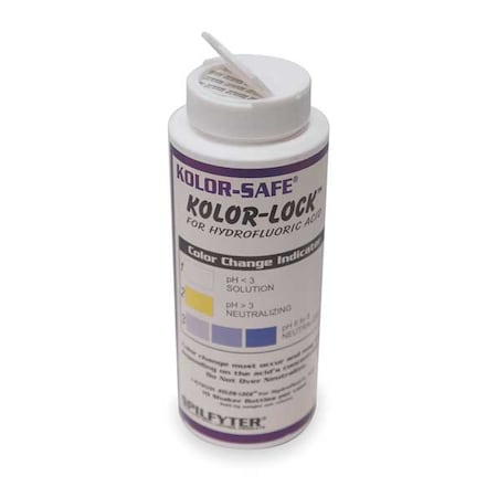 HF Acid Neutralizer,13 Lb,White,PK10