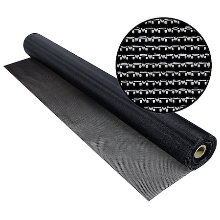 Screen, Vinyl Coated Polyester, 36 In W, 100 Ft L, 0.025 In Wire Dia