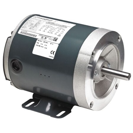 3-Phase General Purpose Motor, 1/2 HP, 56C Frame, 208-230/460V AC Voltage, 3,450 Nameplate RPM